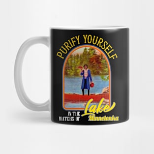 Purify Yourself in the Waters of Lake Minnetonka Retro Mug